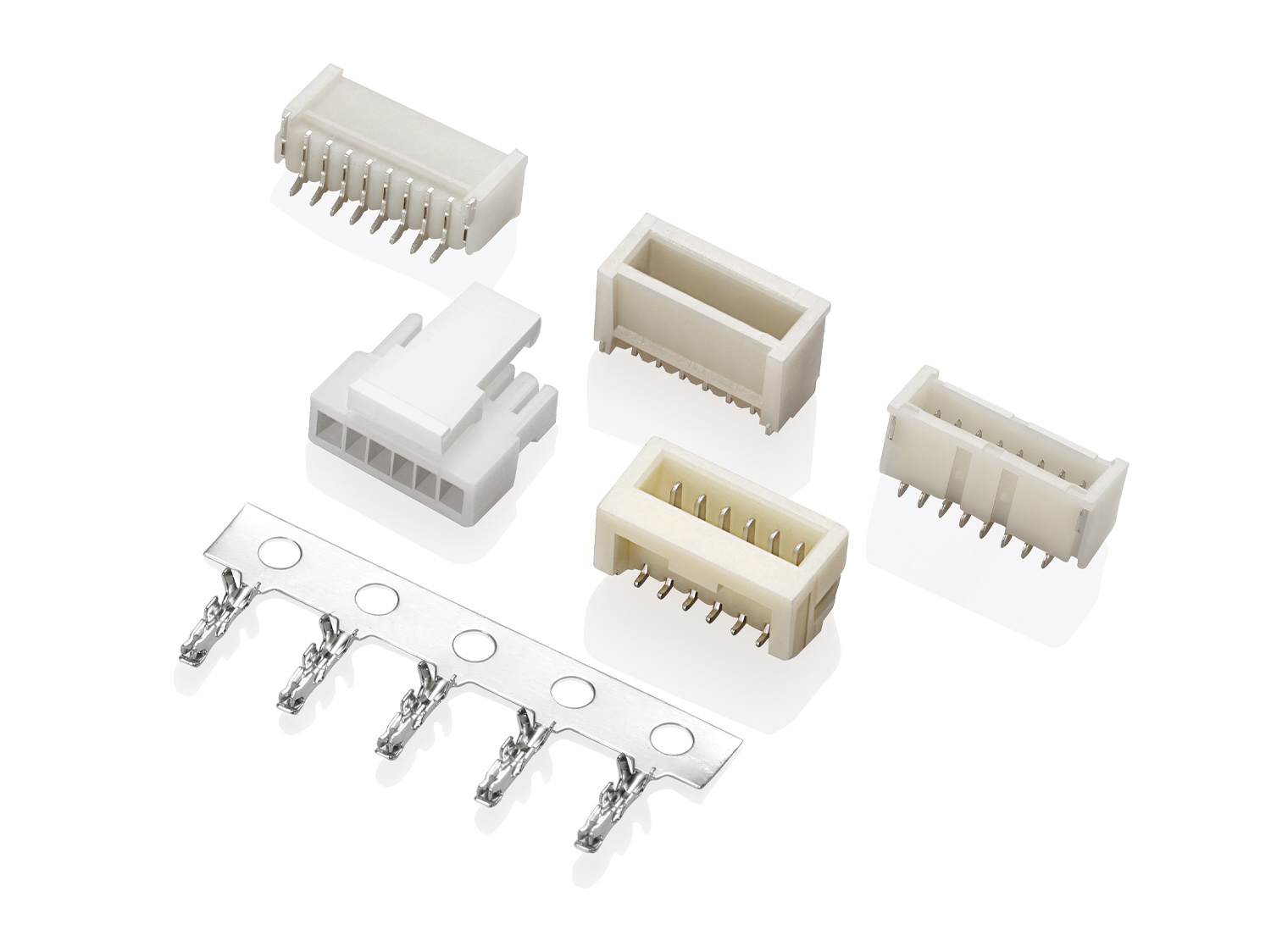 1002-B  Series 1.00mm Pitch (.039＂) 线对板连接器