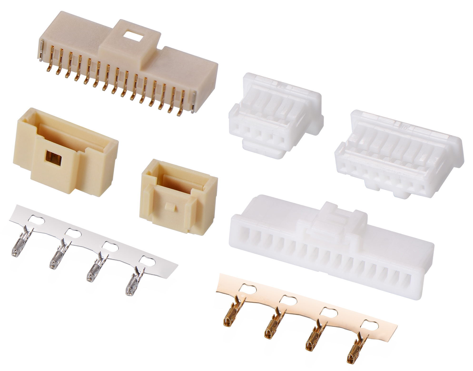1004  Series 1.00mm Pitch (.039＂) 线对板连接器