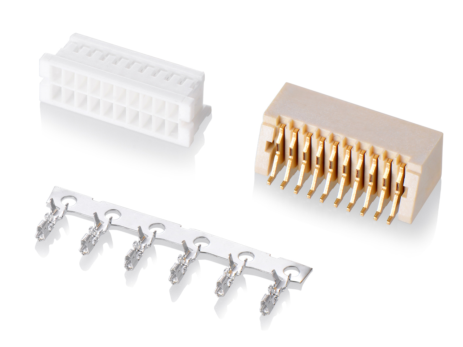 1511 Double Row Series 1.50mm Pitch (.059＂) Wire to Board Connectors