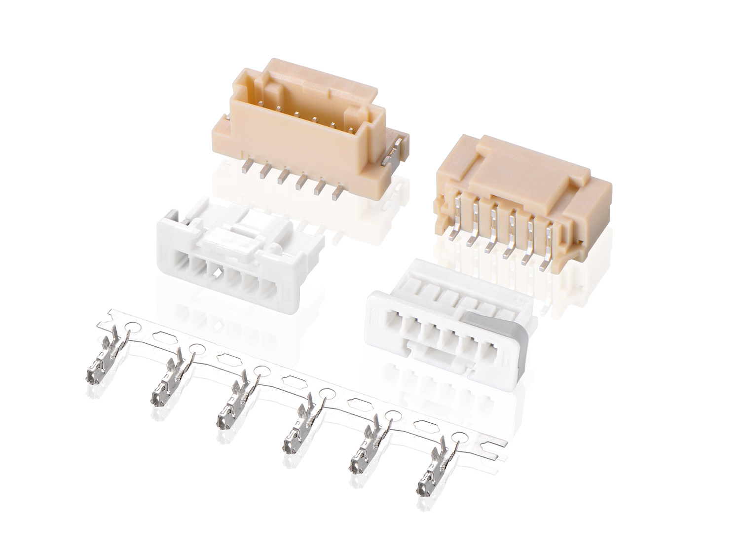 2022A Series 2.00mm Pitch (.079＂) 线对板连接器